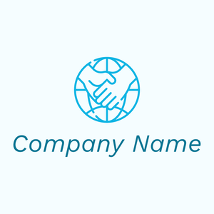 International relations logo on a Azure background - Comunidad & Sin fines de lucro