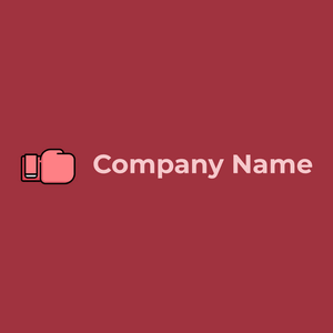 Mona Lisa Boxing glove on a Milano Red background - Domaine sportif