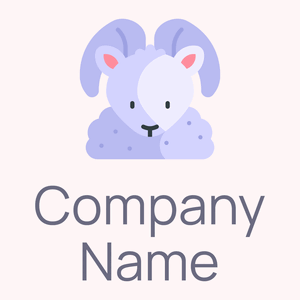 Goat on a Snow background - Animales & Animales de compañía