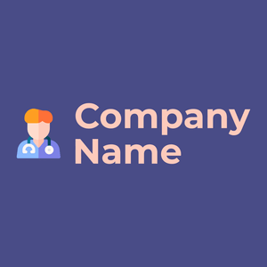 Doctor logo on a Victoria background - Medical & Farmacia