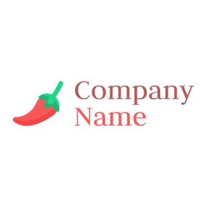 Chili logo on a White background - Abstrato