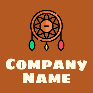 Dreamcatcher logo on a Christine background - Abstrakt