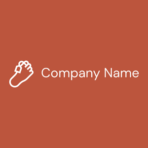 Tag logo on a Flame Pea background - Hospital & Farmácia