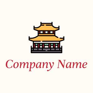 Chinese on a Floral White background - Arquitetura