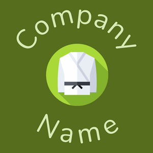 Kimono logo on a Fiji Green background - Sport