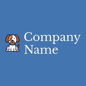 Black Pet on a Steel Blue background - Animales & Animales de compañía