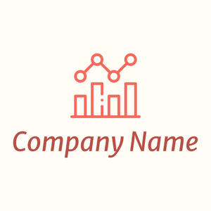 Fluctuation logo on a Floral White background - Negócios & Consultoria
