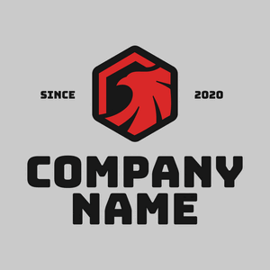 hexagonal eagle badge logo - Construcción & Herramientas