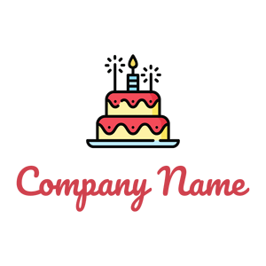 Birthday cake on a White background - Juegos & Entretenimiento