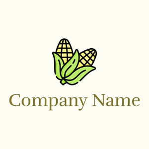 Two Corns logo on a Ivory background - Landbouw
