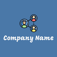 Network logo on a Steel Blue background - Gemeinnützige Organisationen