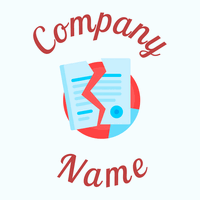 Contract logo on a Azure background - Negócios & Consultoria