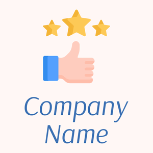 Rating on a Snow background - Abstrato