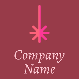 Laser logo on a Mexican Red background - Medical & Farmacia