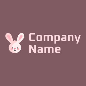 Hare logo on a Light Wood background - Tiere & Haustiere
