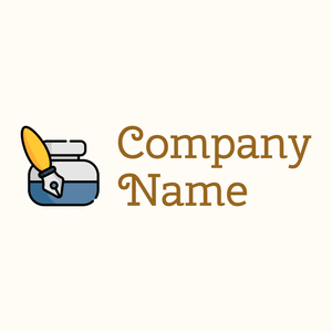 Ink logo on a Floral White background - Comunicaciones