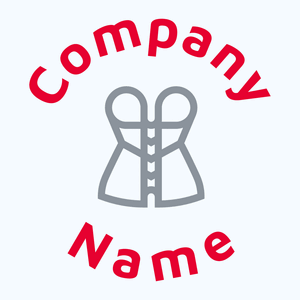 Burlesque logo on a pale background - Abstrait
