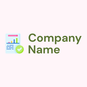 Evaluation logo on a Lavender Blush background - Empresa & Consultantes