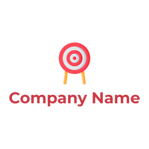 Stand Dartboard logo on a White background - Games & Recreation