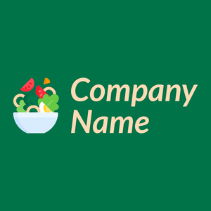 Salad on a Watercourse background - Nourriture & Boisson