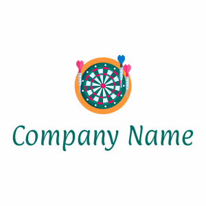 Darts logo on a White background - Spiele & Freizeit