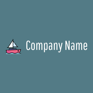 Boat logo on a Breaker Bay background - Automobili & Veicoli