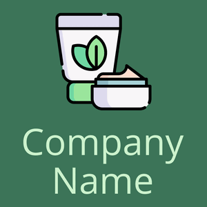 Cosmetics logo on a Amazon background - Moda & Beleza