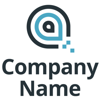 Logotipo de cursor pixelado - Tecnología Logotipo