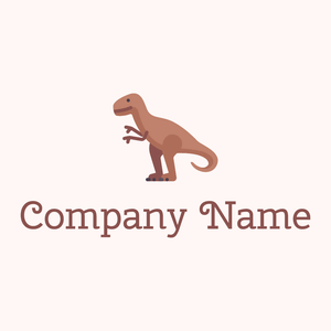 Tyrannosaurus rex logo on a Snow background - Categorieën