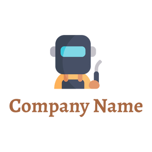 Welder logo on a White background - Construcción & Herramientas