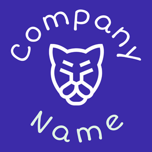 Puma logo on a Purple Heart background - Animales & Animales de compañía