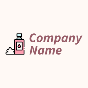 Body lotion logo on a Seashell background - Moda & Bellezza