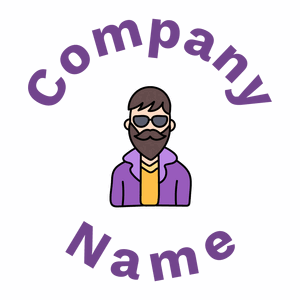 Hipster logo on a White background - Mode & Beauté