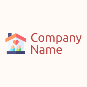 House Orphan logo on a Seashell background - Niños & Guardería