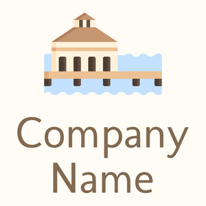 Marina pula logo on a Floral White background - Autos & Fahrzeuge