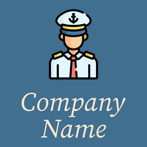 Captain logo on a Calypso background - Animales & Animales de compañía