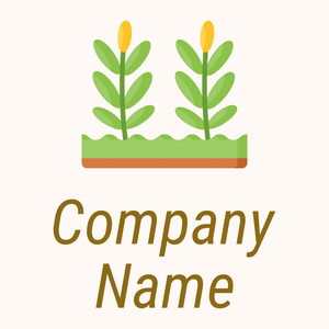 Vegetation on a Seashell background - Landwirtschaft