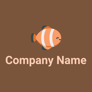 Hit Pink Clown fish on a Potters Clay background - Juegos & Entretenimiento