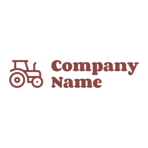 Tractor on a White background - Landwirtschaft