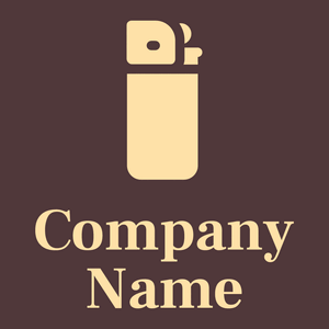 Lighter logo on a Cocoa Bean background - Abstracto