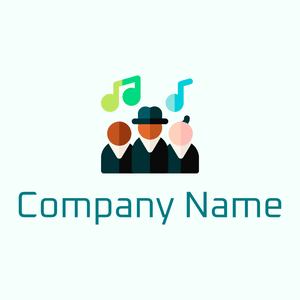 Band logo on a Mint Cream background - Entertainment & Kunst