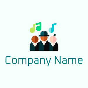Band logo on a Mint Cream background - Unterhaltung & Kunst