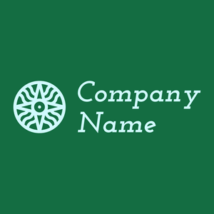 Symbol logo on a Jewel background - Abstrait