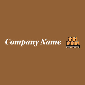 Inventory logo on a McKenzie background - Abstrait