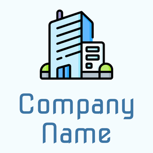 Office building on a Azure background - Entreprise & Consultant