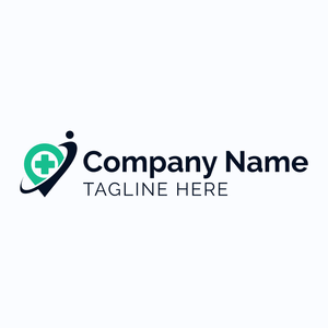 Medical care location pin logo - Medizin & Pharmazeutik