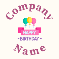 Happy birthday on a Floral White background - Jeux & Loisirs