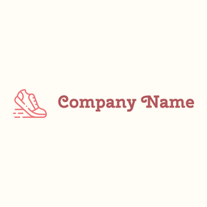 Shoes logo on a Floral White background - Esportes