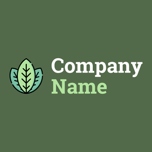 Leaves logo on a Tom Thumb background - Florale