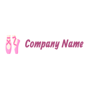 Pink Dance on a White background - Entretenimento & Artes